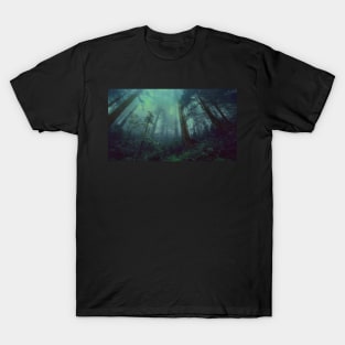 blue green forest T-Shirt